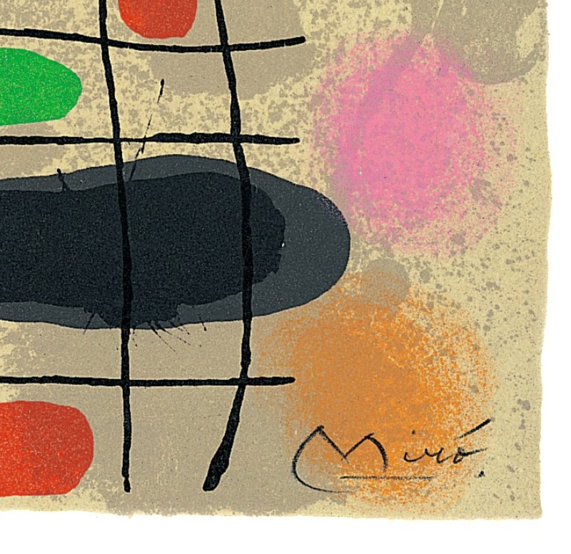 view:24798 - Joan Miró, Le Lézard aux Plumes d'Or - 