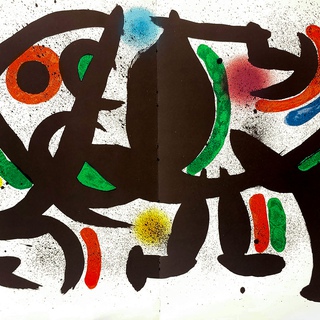 Joan Miró, Litografia Original VIII