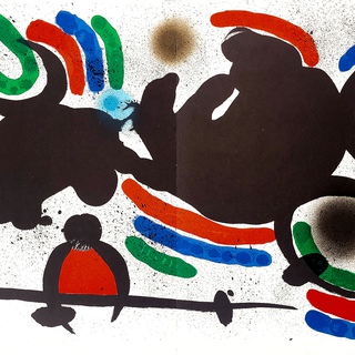 Joan Miró, Litografia Original IV