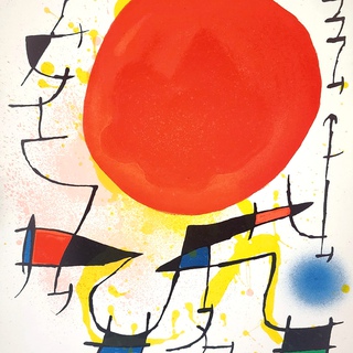 Joan Miró, Litografia Original III