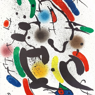 Joan Miró, Litografia Original VI