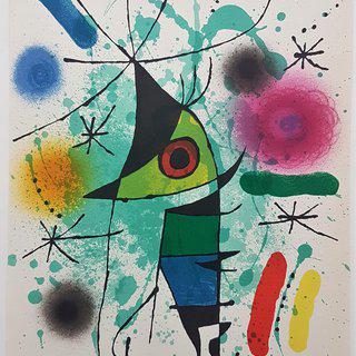 Joan Miró, Litografia Original XI