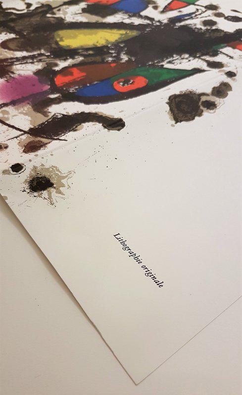 view:45354 - Joan Miró, Lithographie Originale (Cover) - 