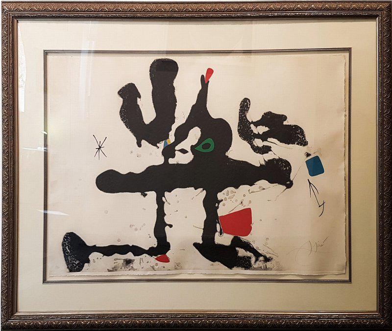 view:56459 - Joan Miró, Barcelona III (from Barcelona Suite) - 
