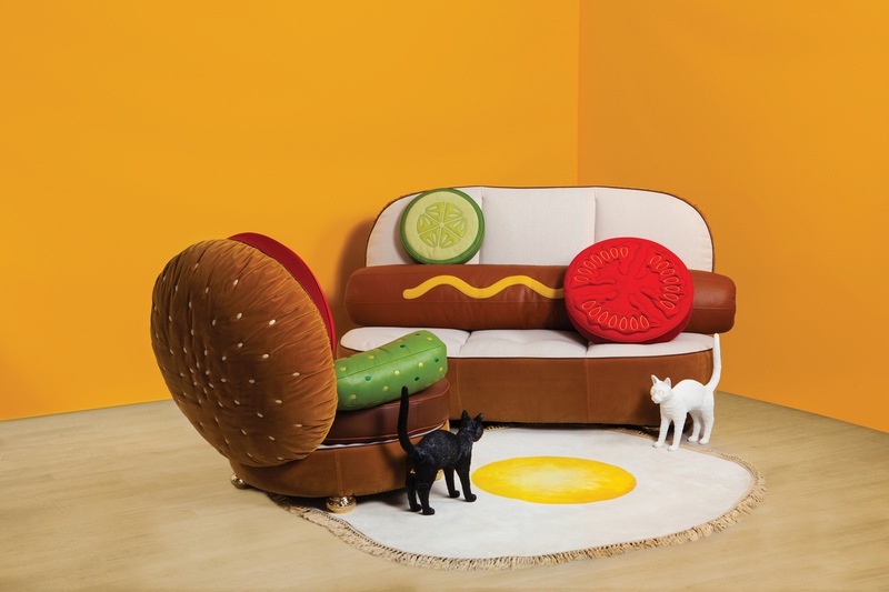 view:87770 - Job & Seletti, Hot Dog Sofa - 