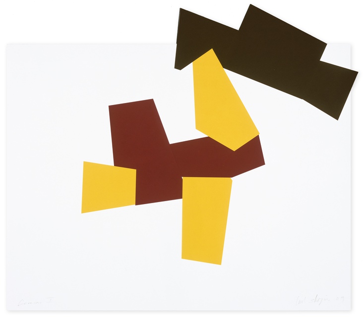 Joel Shapiro - Boat, Bird, Mother and Child (g), Print