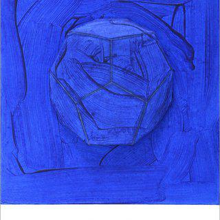 John Baldessari, Eight Colorful Inside Jobs: Blue