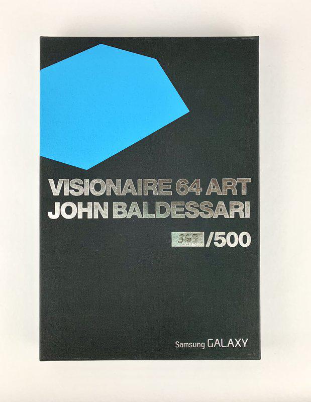 view:58567 - John Baldessari, Visionaire 64 Art | John Baldessari Blue Edition - 