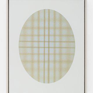 Oval with Grid (Yellow) art for sale