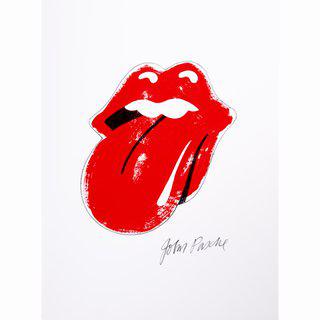 The Rolling Stones 'Lips' art for sale