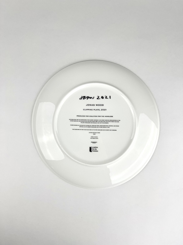 view:74986 - Jonas Wood, Clipping Plate, 2021 - 