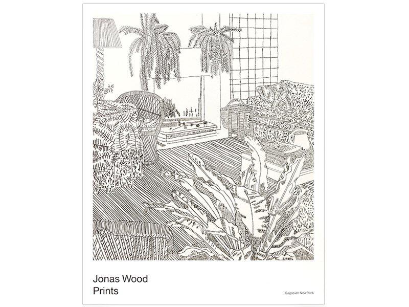 Jonas Wood - Gagosian 'Prints' Exhibition Poster for Sale | Artspace