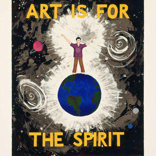 Jonathan Borofsky, Art is for the Spirit