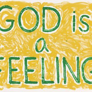 Jonathan Borofsky, God is a Feeling