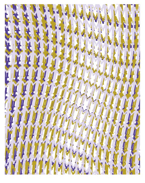 Jonathan Borofsky - Human Structures and the Light of Consciousness #1, Print