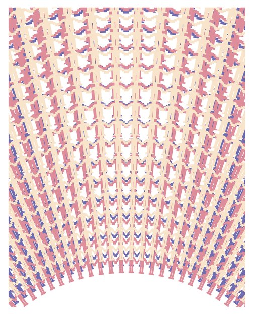 Jonathan Borofsky - Human Structures and the Light of Consciousness #3, Print