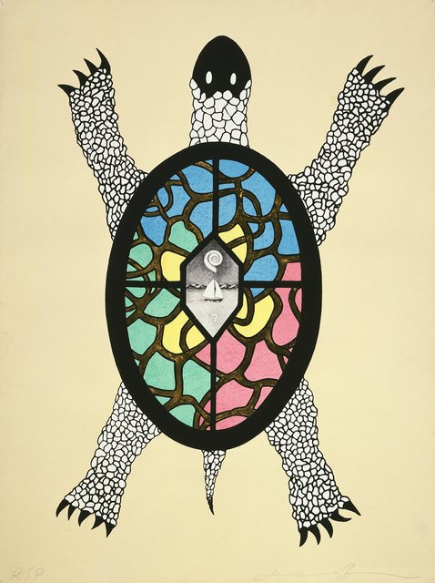 Jonathan Borofsky - Turtle, Print