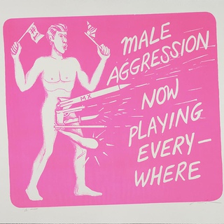 Jonathan Borofsky, Male Aggression