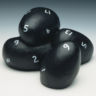 Jonathan Borofsky, Bronze Casting With Numbers