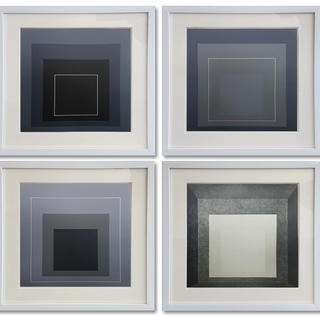 Josef Albers, Homage to the Square (Hommage au Carre) - Set of 4