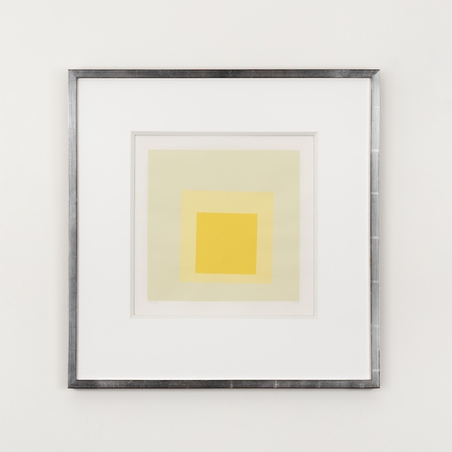 Josef Albers - Citron Square, Print