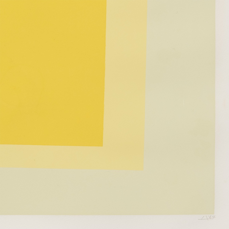 view:89550 - Josef Albers, Citron Square - 