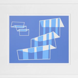 Josef Albers, Portfolio 1, Folder 1, Image 2 Framed Silkscreen