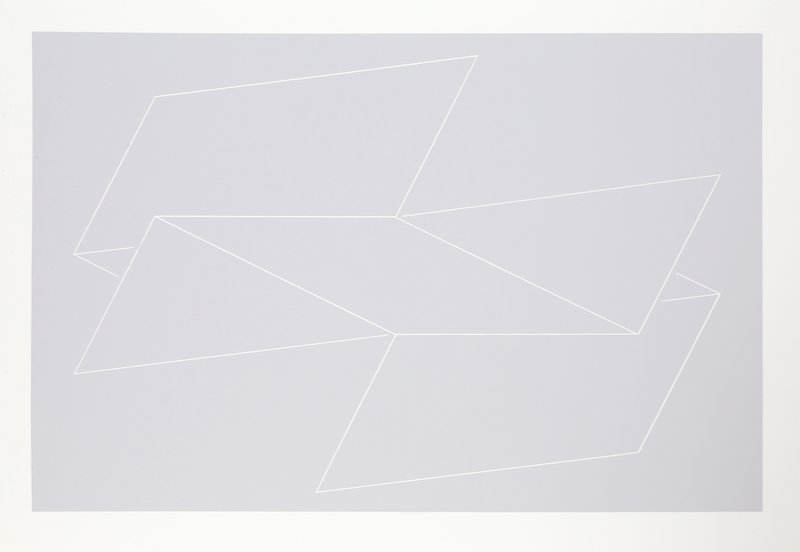 view:24502 - Josef Albers, Portfolio 1, Folder 12, Image 1 Framed Silkscreen - 