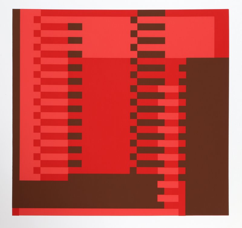 view:24509 - Josef Albers, Portfolio 1, Folder 22, Image 1 Framed Silkscreen - 