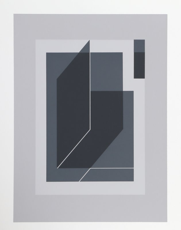 Josef Albers - Portfolio 1, Folder 25, Image 1 Framed Silkscreen for ...