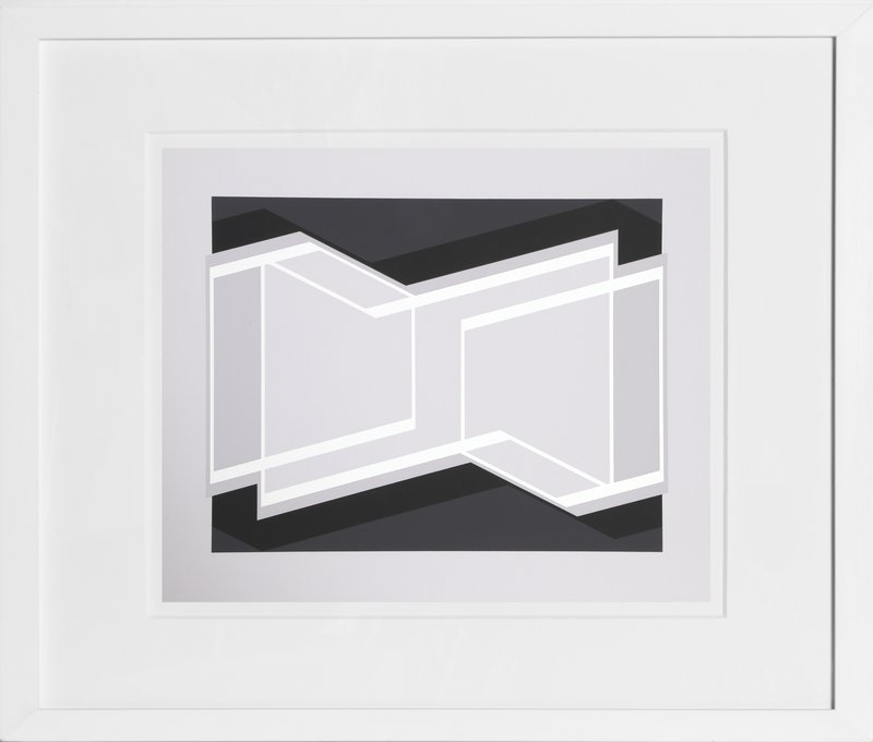 view:24516 - Josef Albers, Portfolio 1, Folder 29, Image 1 Framed Silkscreen - 