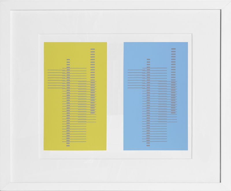 view:24588 - Josef Albers, Portfolio 1, Folder 6, Image 1 Framed Silkscreen - 