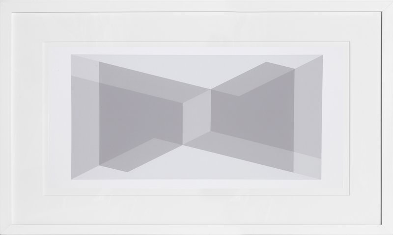 view:24527 - Josef Albers, Portfolio 1, Folder 9, Image 1 Framed Silkscreen - 