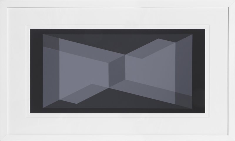 view:24528 - Josef Albers, Portfolio 1, Folder 9, Image 2 Framed Silkscreen - 