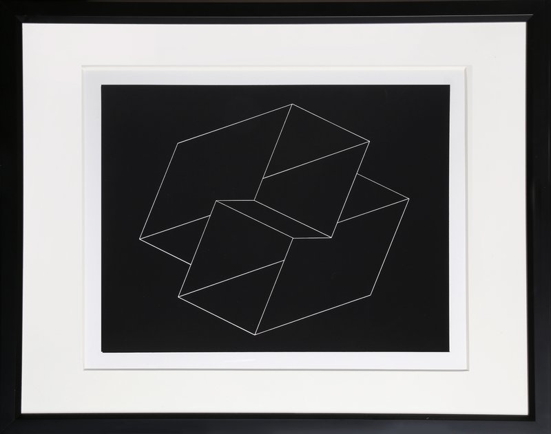 view:24531 - Josef Albers, Portfolio 2, Folder 10, Image 1 Framed Silkscreen - 
