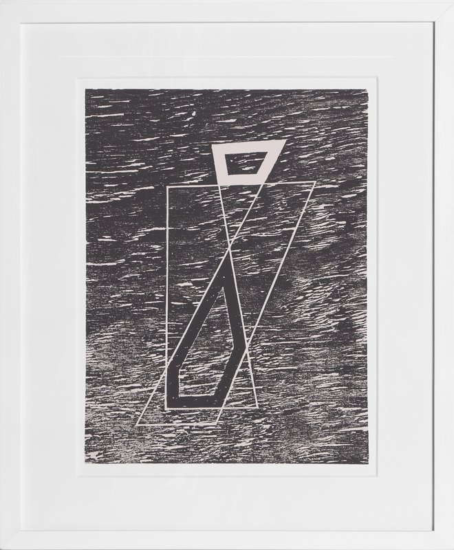 view:24539 - Josef Albers, Portfolio 2, Folder 20, Image 2 Framed Silkscreen - 