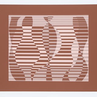 Josef Albers, Portfolio 2, Folder 22, Image 1 Framed Silkscreen