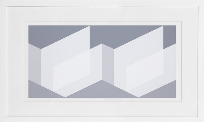 view:24544 - Josef Albers, Portfolio 2, Folder 23, Image 1 Framed Silkscreen - 