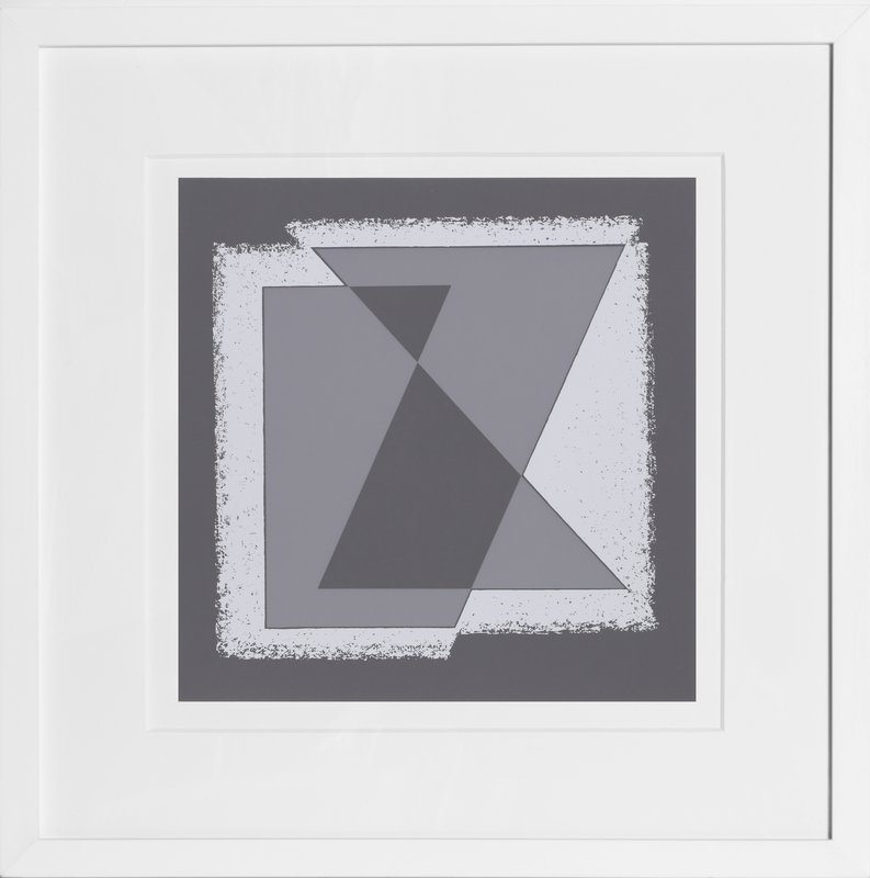 view:24550 - Josef Albers, Portfolio 2, Folder 30, Image 1 Framed Silkscreen - 