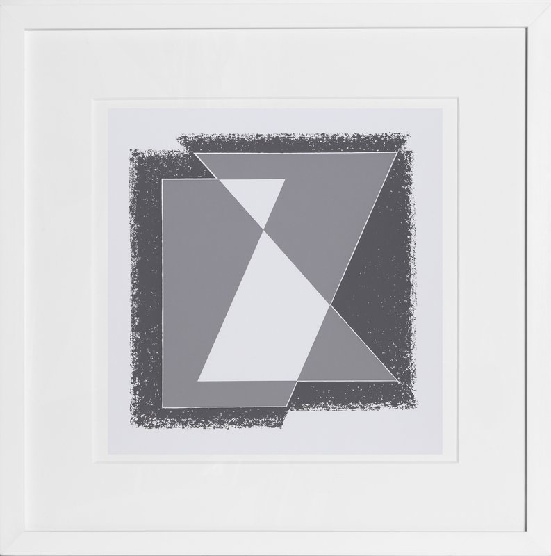 view:24549 - Josef Albers, Portfolio 2, Folder 30, Image 2 Framed Silkscreen - 