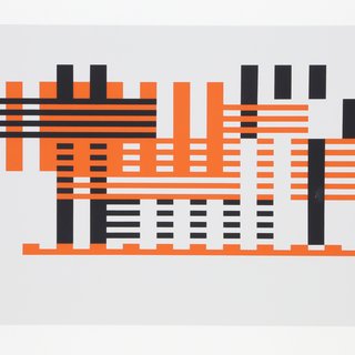 Josef Albers, Portfolio 2, Folder 31, Image 1 Framed Silkscreen