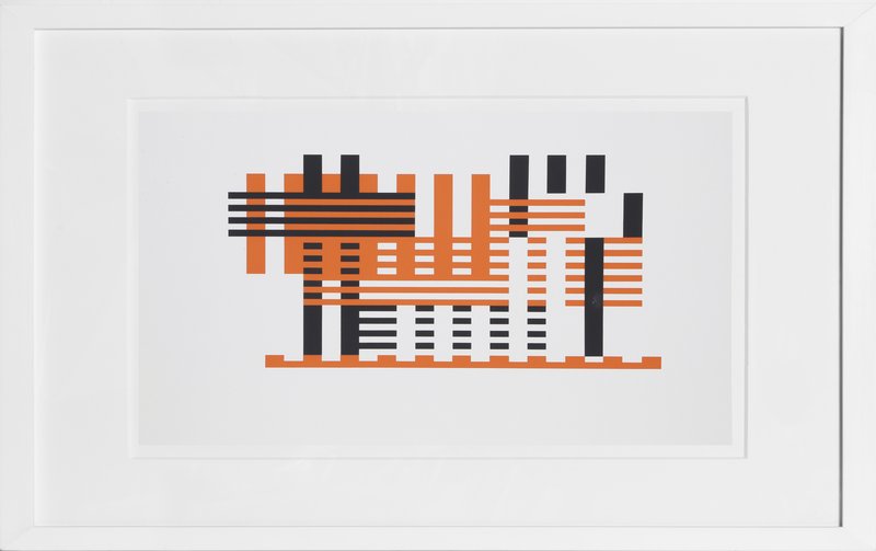 view:24548 - Josef Albers, Portfolio 2, Folder 31, Image 1 Framed Silkscreen - 