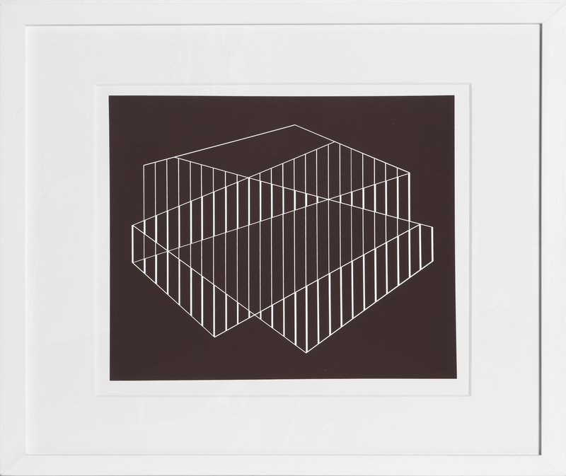 view:24586 - Josef Albers, Portfolio 2, Folder 6, Image 2 Framed Silkscreen - 