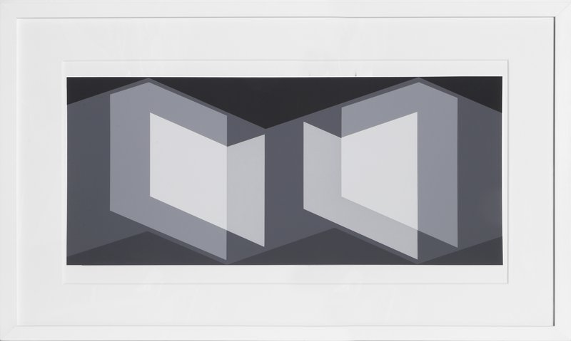 view:24552 - Josef Albers, Portfolio 2, Folder 7, Image 1 Framed Silkscreen - 