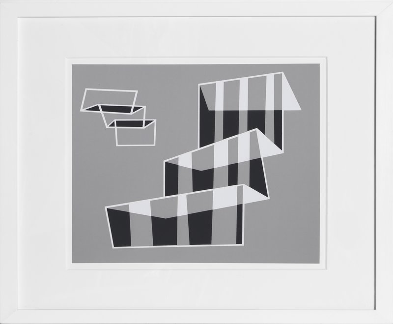 view:24556 - Josef Albers, Portfolio 2, Folder 1, Image 1 Framed Silkscreen - 