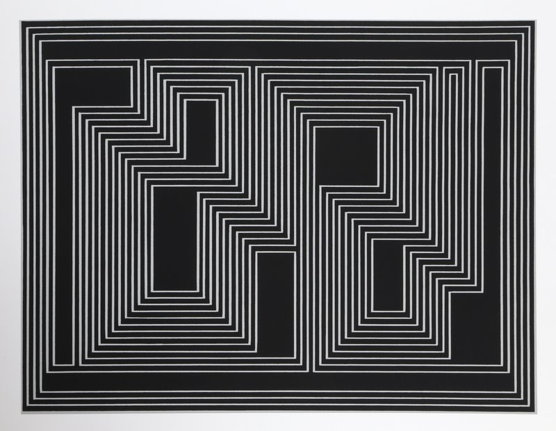 Josef Albers - Portfolio 1, Folder 32, Image 2 Framed