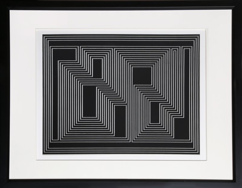 view:24557 - Josef Albers, Portfolio 1, Folder 32, Image 2 Framed Silkscreen - 