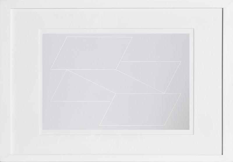 view:24563 - Josef Albers, Portfolio 1, Folder 12, Image 2 Framed Silkscreen - 