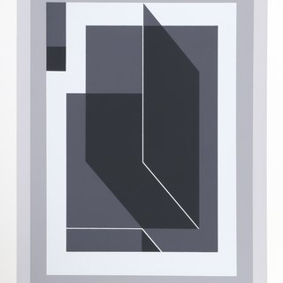 Josef Albers, Portfolio 1, Folder 25, Image 2 Framed Silkscreen