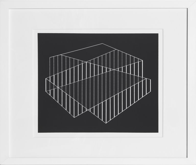 view:24565 - Josef Albers, Portfolio 2, Folder 6, Image 1 Framed Silkscreen - 